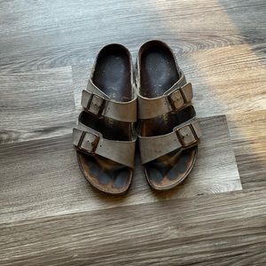 Dark Olive Birkenstocks size 44